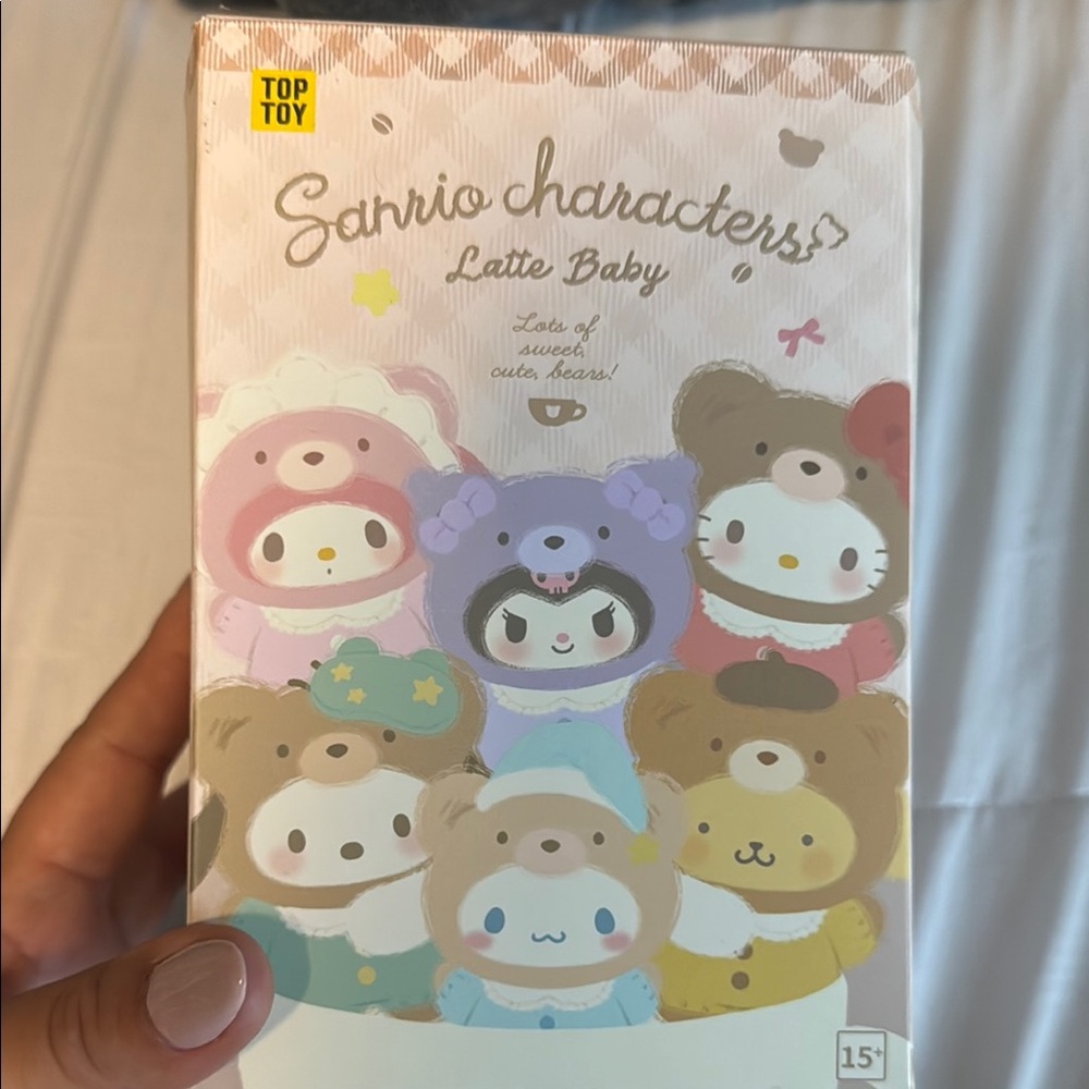 Sanrio Characters Latte Baby Set - Pink, Purple, Blue, Brown